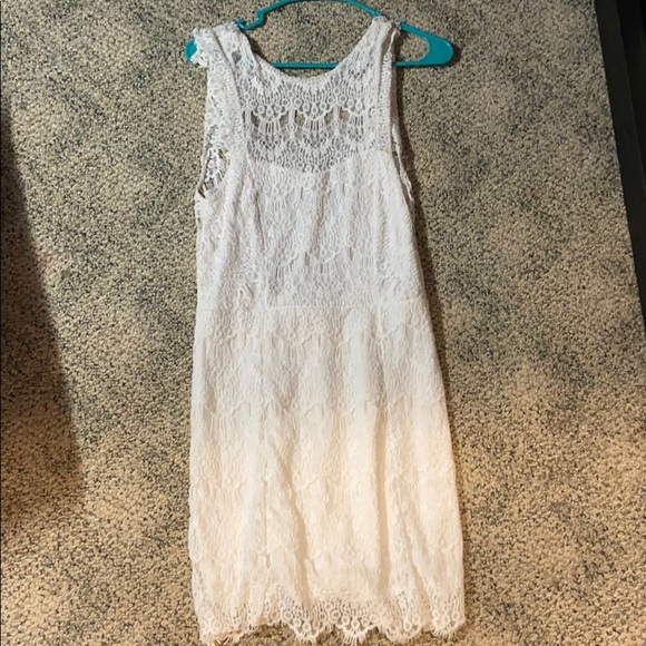 free people white dress - Picture 1 of 5